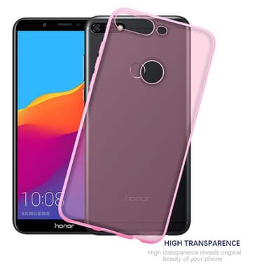 Honor 7C / Huawei Y7 2018 Skal Fodral Case (Rosa)