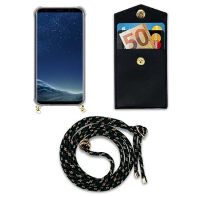 Samsung Galaxy S8 PLUS Skal Fodral Kedja (Brun)