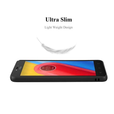 Motorola MOTO C PLUS Skal Fodral Case (Svart)