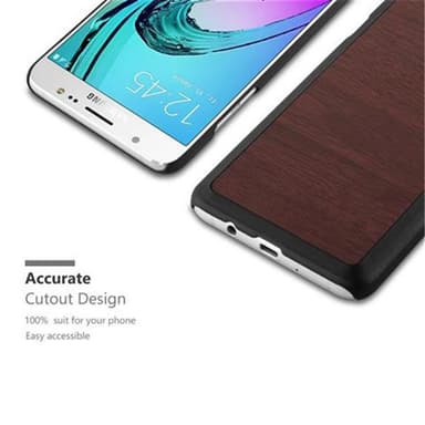 Samsung Galaxy J7 2016 Skal Fodral Case (Brun)