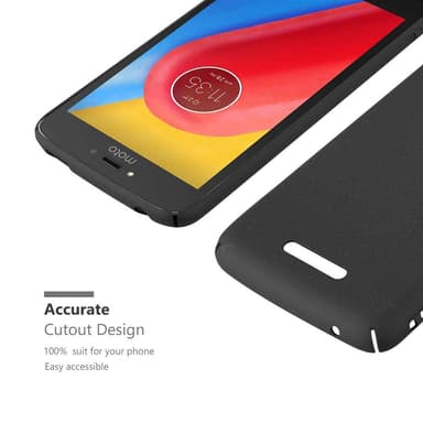 Motorola MOTO C PLUS Skal Fodral Case (Svart)