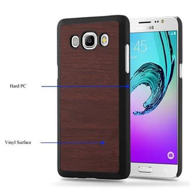 Samsung Galaxy J7 2016 Skal Fodral Case (Brun)