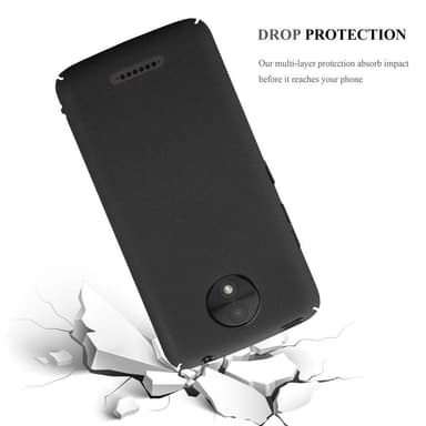 Motorola MOTO C PLUS Skal Fodral Case (Svart)