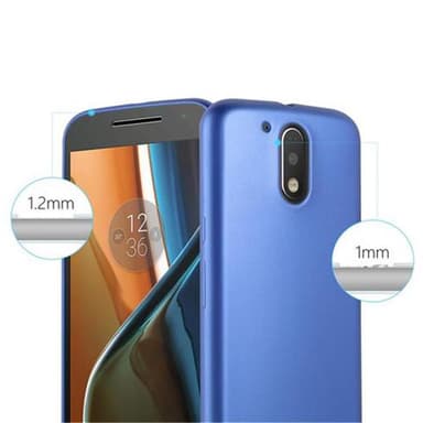 Skal Motorola MOTO G4 / G4 PLUS Fodral Case (Blå)