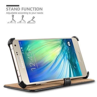 Skal Samsung Galaxy A3 2015 Plånboksfodral (Svart)