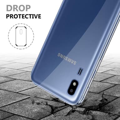 Skal Samsung Galaxy A02 CORE Fodral Case (Transparent)
