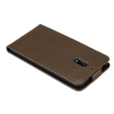 Nokia 6 2017 Flipfodral Skal (Brun)