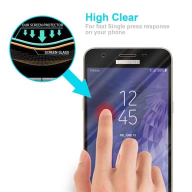 Samsung Galaxy J3 2018 Skyddsglas Skyddsfilm Skärmskydd