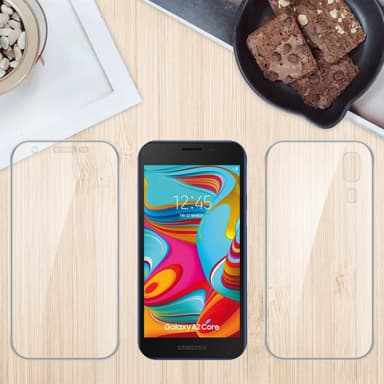 Skal Samsung Galaxy A02 CORE Fodral Case (Transparent)