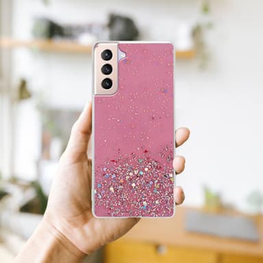 Samsung Galaxy S21 PLUS Skal Fodral Case (Rose)