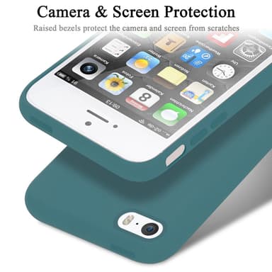 iPhone 5 / 5S / SE 2016 Skal Fodral Case (Grön)