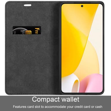 Xiaomi 12 LITE Skal Fodral Case (Svart)
