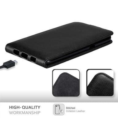 Samsung Galaxy S6 EDGE PLUS Flipfodral Skal (Svart)