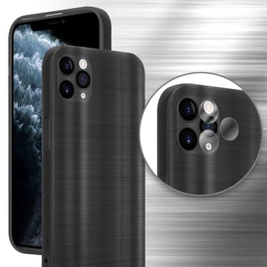 iPhone 11 PRO MAX Skal Fodral Case (Svwart)