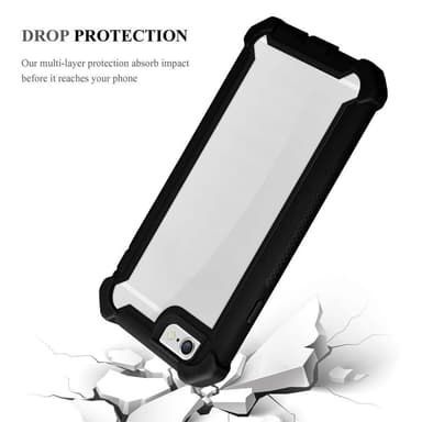 iPhone 6 / 6S Skal Fodral Case (Svart)