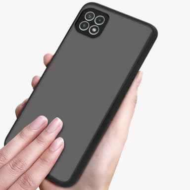 Samsung Galaxy A22 5G Skal Fodral Case (Svart)