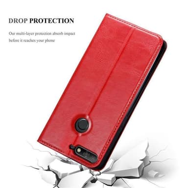 Huawei Y6 PRIME Skal Fodral Case (Röd)