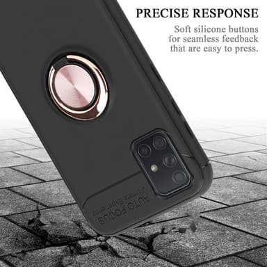 Samsung Galaxy A51 4G / M40s Skal Fodral Case (Svart)