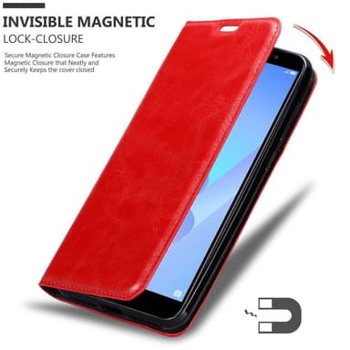Huawei Y6 PRIME Skal Fodral Case (Röd)
