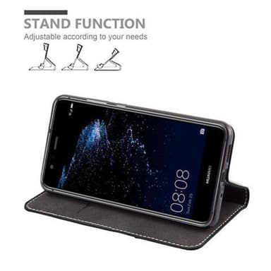 Huawei P10 LITE Skal Fodral Case (Svart)