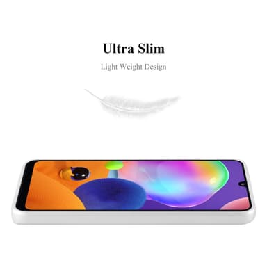 Skal Samsung Galaxy A31 Fodral Case (Silver)