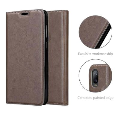 Samsung Galaxy A6s Skal Fodral Case (Brun)
