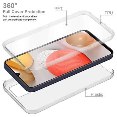 Skal Samsung Galaxy A42 4G Fodral Case (Genomskinlig)