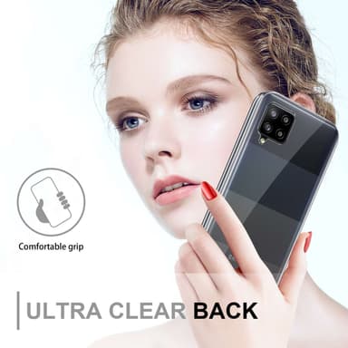 Skal Samsung Galaxy A42 4G Fodral Case (Genomskinlig)