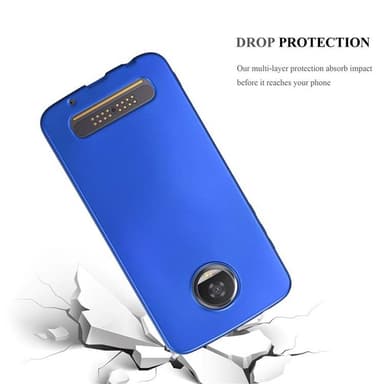 Skal Motorola MOTO Z2 PLAY / Z2 FORCE Fodral Case (Blå)