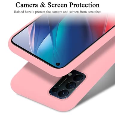 Oppo FIND X3 LITE Skal Fodral Case (Rosa)