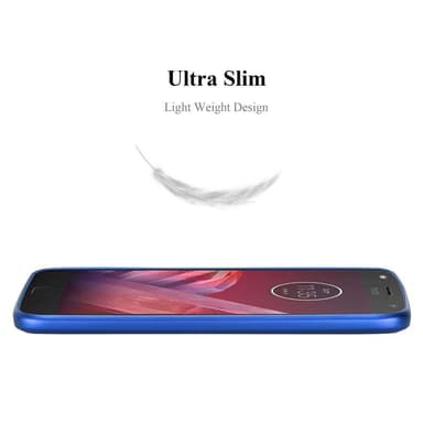 Skal Motorola MOTO Z2 PLAY / Z2 FORCE Fodral Case (Blå)