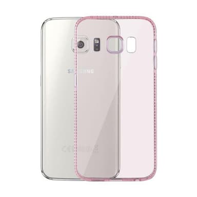 Samsung Galaxy S6 EDGE Skal Fodral Case (Rosa)