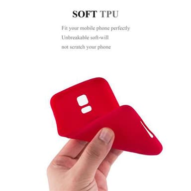 Skal Samsung Galaxy S5 / S5 NEO Fodral Case (Röd)