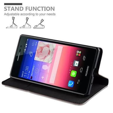 Huawei ASCEND P7 Skal Fodral Case (Brun)