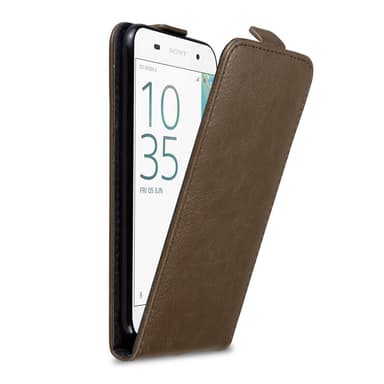 Sony Xperia E5 Flipfodral Skal (Brun)