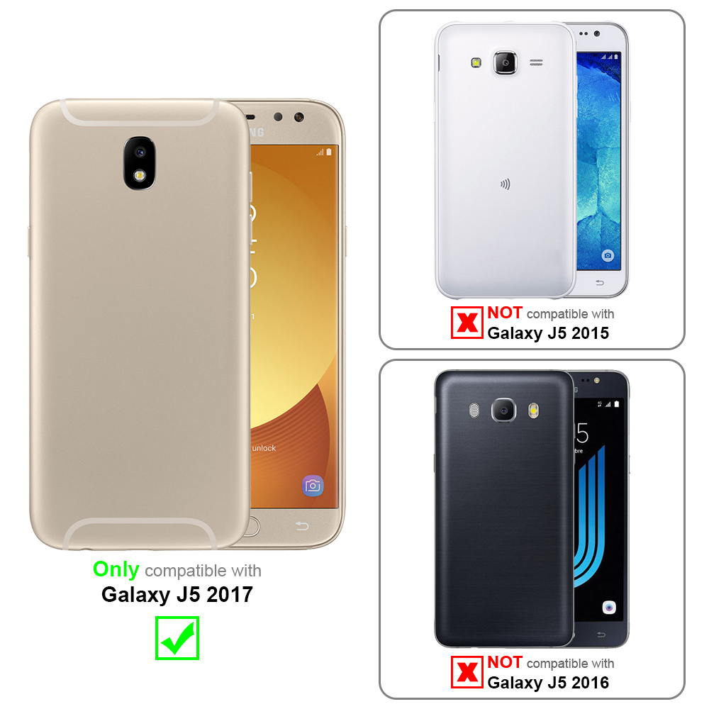 Skal Samsung Galaxy J5 2017 Fodral Case (Svart)