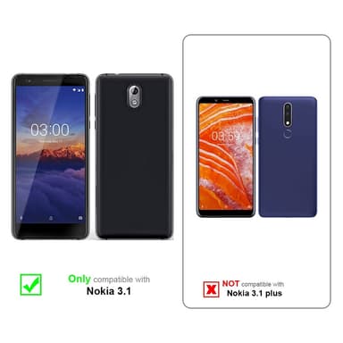 Nokia 3.1 Skyddsglas Skyddsfilm Skärmskydd