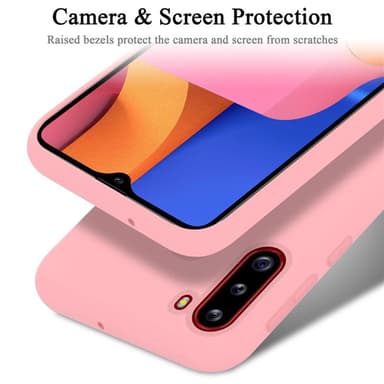 Samsung Galaxy A21 Skal Fodral Case (Rosa)