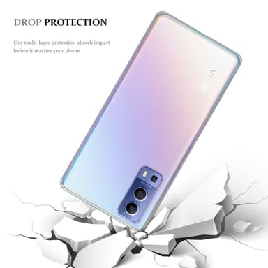 Vivo Y52 5G / Y72 5G Skal Fodral Case (Transparent)