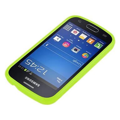 Samsung Galaxy TREND LITE Skal Fodral Case (Grön)
