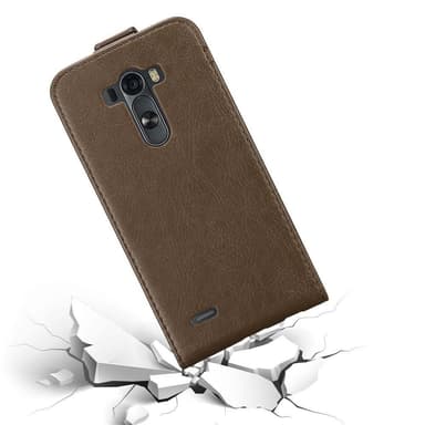 LG G3 Flipfodral Skal (Brun)