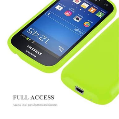 Samsung Galaxy TREND LITE Skal Fodral Case (Grön)