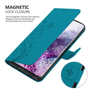 Samsung Galaxy S20 PLUS Plånboksfodral Skal (Blå)