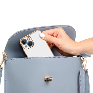 iPhone 14 Skal Fodral Case (Vit)