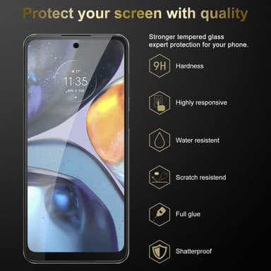 Motorola MOTO G22 Skyddsglas Skyddsfilm Skärmskydd