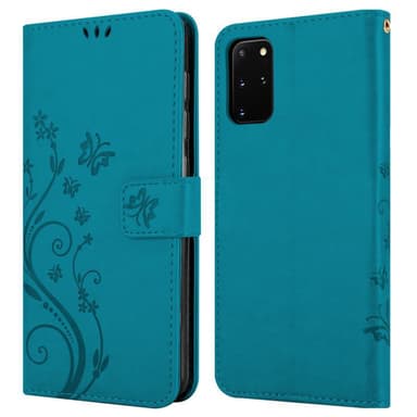 Samsung Galaxy S20 PLUS Plånboksfodral Skal (Blå)