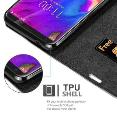 LG V35 Skal Fodral Case (Brun)