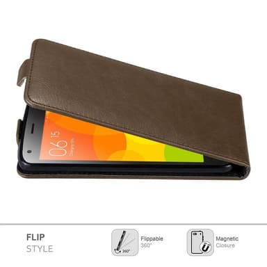 Xiaomi Mi 2 Flipfodral Skal (Brun)