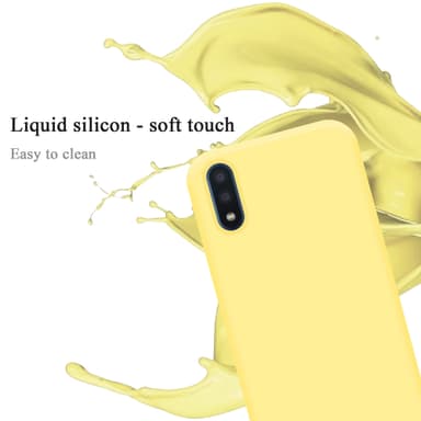 Samsung Galaxy A01 Skal Fodral Case (Gul)