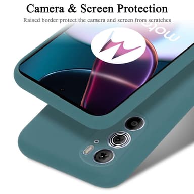 Motorola EDGE+ Skal Fodral Case (Grön)